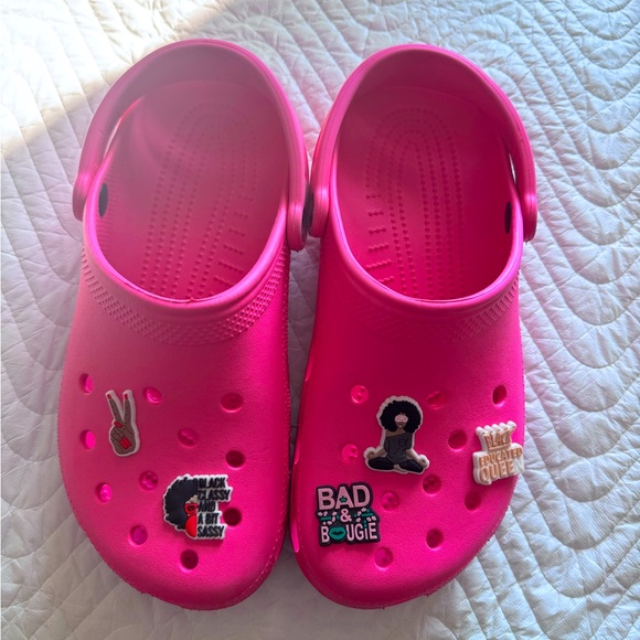 Women’s pink crocs - Picture 2 of 7